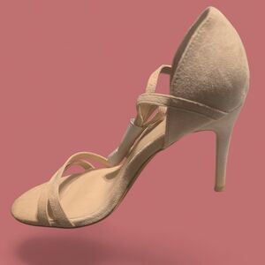 Elegant Beige Stiletto Heels